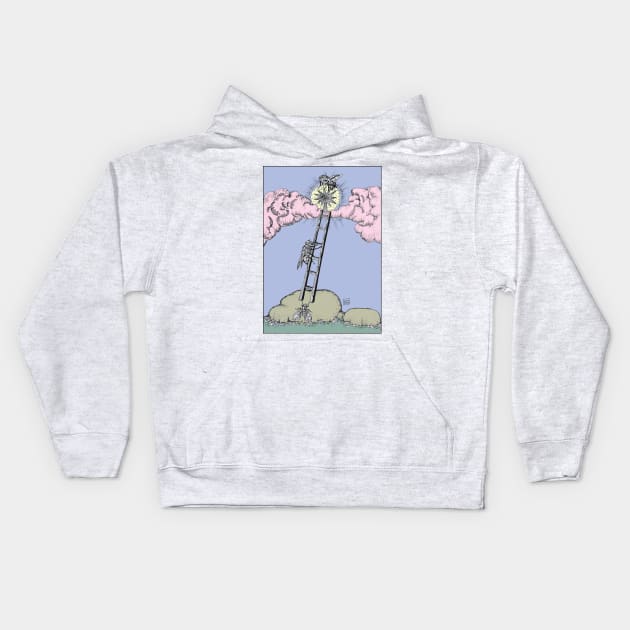 LORD OF THE FLIES JACOBS LADDER Kids Hoodie by Shall1983